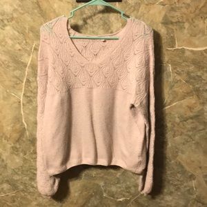 Maurices crop sweater